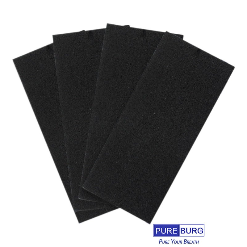 PUREBURG 990051000 Replacement True HEPA Filter Set Compatible with Hamilton Beach TrueAir 04383 04384 04385 04386 Compact Pet Air Purifier,H13 Activated Carbon,2-Pack - Image 4